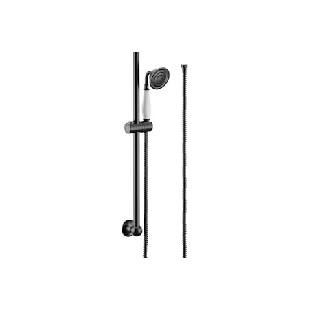 Moen Weymouth Matte Black Eco-Performance Handshower - Matte Black S12107EPBL